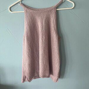 Harper Heritage Sleeveless Knit Sweater Tank Top M Light Purple Francesca’s